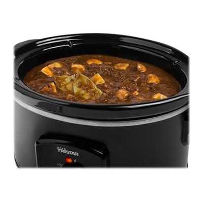 Tristar | VS-3915 | Slowcooker | 180 W | 3.5 L | Number of programs 3 | Black