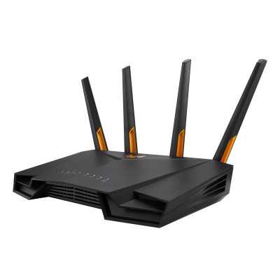 Asus | Wireless Wifi 6 AX4200 Dual Band Gigabit Router, UK | TUF-AX4200 | 802.11ax | 3603+574 Mbit/s | 10/100/1000 Mbit/s | Ethe