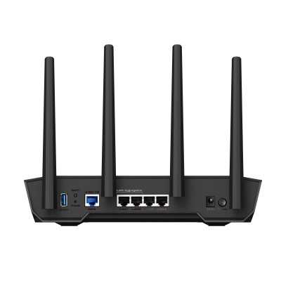 Asus | Wireless Wifi 6 AX4200 Dual Band Gigabit Router, UK | TUF-AX4200 | 802.11ax | 3603+574 Mbit/s | 10/100/1000 Mbit/s | Ethe