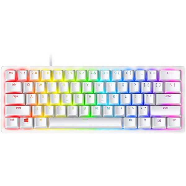 Razer | Huntsman Mini 60% | Žaidimų klaviatūra | Optinis | RGB LED lemputė | JAV | Gyvsidabris | Laidinis