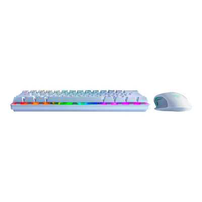 Razer | Huntsman Mini 60% | Gaming keyboard | Optical | RGB LED light | US | Mercury | Wired