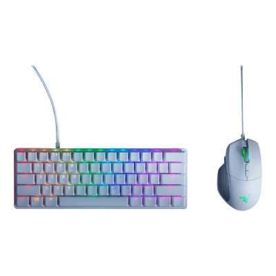 Razer | Huntsman Mini 60% | Gaming keyboard | Optical | RGB LED light | US | Mercury | Wired