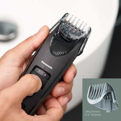 Panasonic ER-SB40-K803 Beard/Hair Trimmer, Black | Panasonic