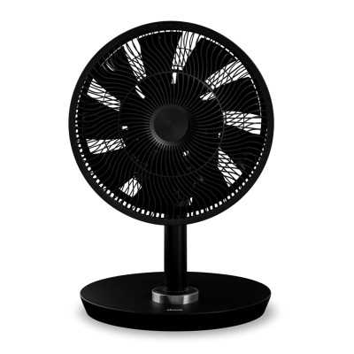 Duux | Smart Fan | Whisper Flex Smart Black with Battery Pack | Stand Fan | Black | Diameter 34 cm | Number of speeds 26 | Oscil