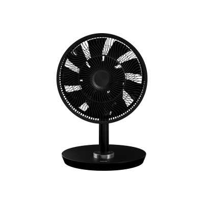 Duux | Smart Fan | Whisper Flex Smart Black with Battery Pack | Stand Fan | Black | Diameter 34 cm | Number of speeds 26 | Oscil