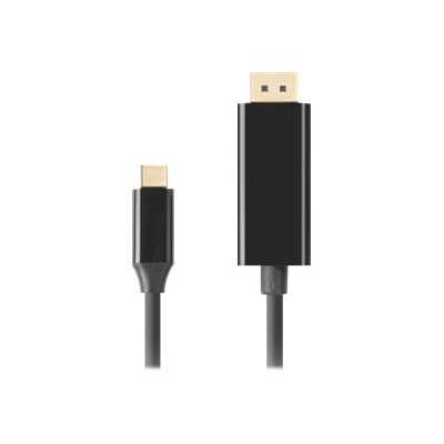 Lanberg USB-C to DisplayPort Cable, 1.8 m 4K/60Hz, Black | Lanberg | USB-C to DisplayPort Cable | CA-CMDP-10CU-0018-BK | 1.8 m |