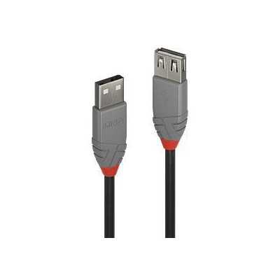 CABLE USB2 TYPE A 0.5M/ANTHRA 36701 LINDY