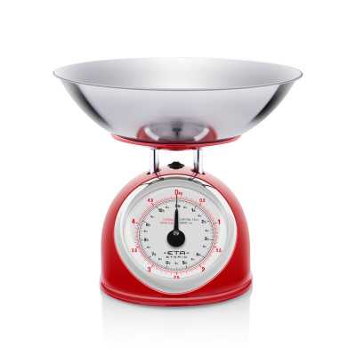 ETA | Kitchen scale | ETA577790030 Storio | Maximum weight (capacity) 5 kg | Graduation 25 g | Display type | Red