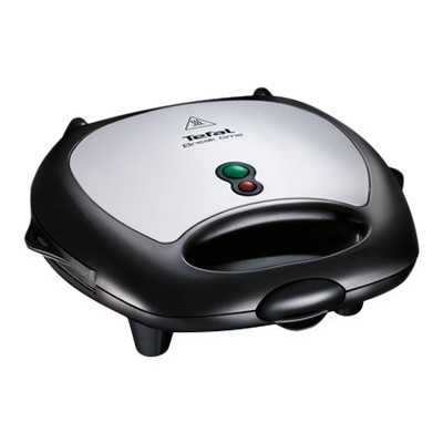 TEFAL | SW614831 | Sandwitch Maker | 700 W | Number of plates 3 | Number of pastry | Diameter cm | Black/Stainless Steel