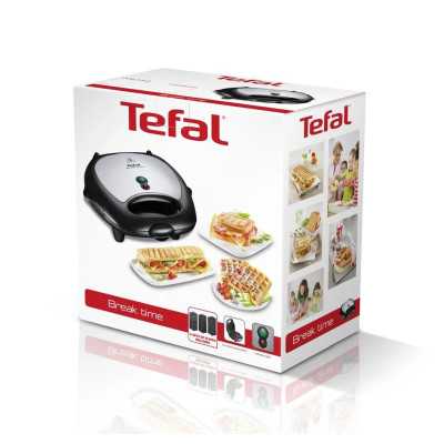 TEFAL | SW614831 | Sandwitch Maker | 700 W | Number of plates 3 | Number of pastry | Diameter cm | Black/Stainless Steel