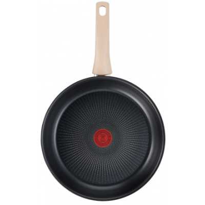 TEFAL | G2540553 Eco-Respect | Frying Pan | Frying | Diameter 26 cm | Suitable for induction hob | Fixed handle | Copper