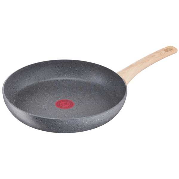 TEFAL | G2660672 Gamtos jėga | Keptuvė | Kepimas | Skersmuo 28 cm | Tinka indukcinei kaitlentei | Fixed rankena | Tamsiai Pilka