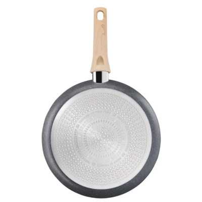 TEFAL | G2660672 Natural Force | Frying Pan | Frying | Diameter 28 cm | Suitable for induction hob | Fixed handle | Dark Grey