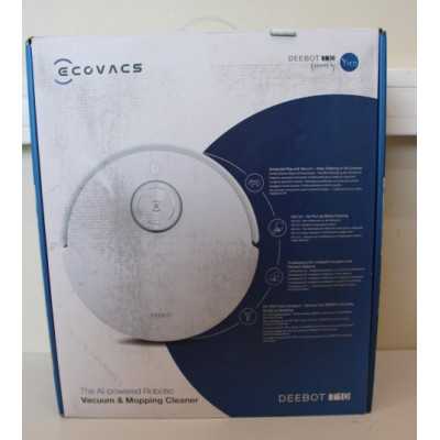 SALE OUT. Ecovacs DEEBOT T10 Vacuum cleaner, Robot, Wet&Dry, White | Ecovacs | DEEBOT T10 | Vacuum cleaner UNPACKED, USED, SCRAT