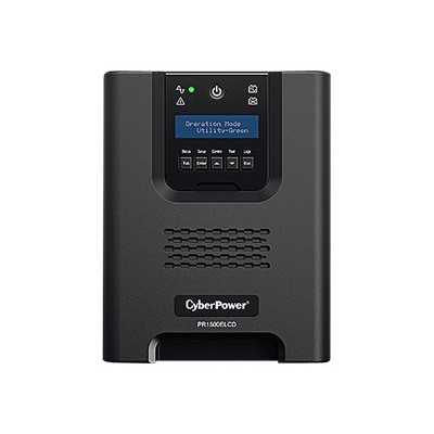 CyberPower | Smart App UPS Systems | PR1500ELCD | 1500 VA | 1350 W