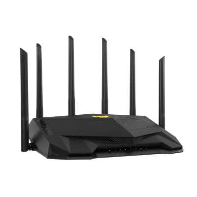 Asus Wireless Wifi 6 Dual Band Gaming Router TUF-AX6000 802.11ax 1148+4804 Mbit/s 10/100/1000 Mbit/s Ethernet LAN (RJ-45) ports 