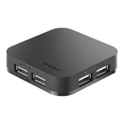 D-LINK DUB-H4, 4-port USB 2.0 HUB | D-Link