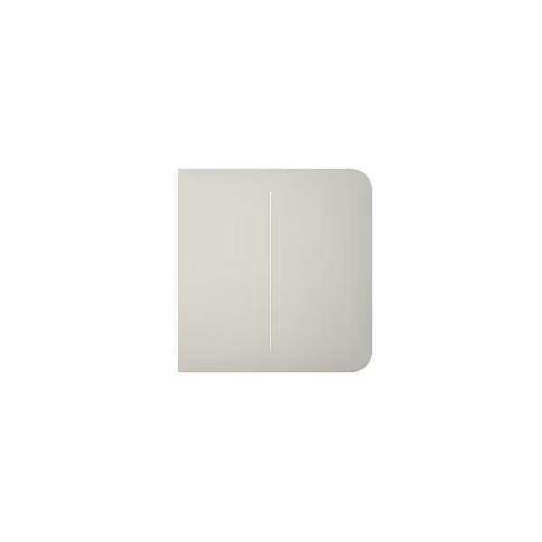 SMART SIDEBUTTON 2GANG/OYSTER 46026 AJAX