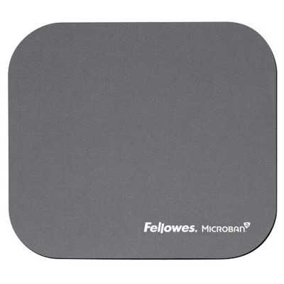 MOUSE PAD MICROBAN/SILVER 5934005 FELLOWES