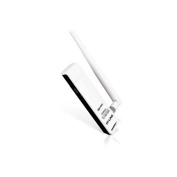 WRL ADAPTER 150MBPS USB HIGH/GAIN TL-WN722N TP-LINK