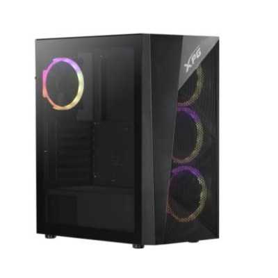 Case|ADATA|XPG LANDER 500|MidiTower|Case product features Transparent panel|Not included|ATX|MicroATX|MiniITX|Colour Black|LANDE