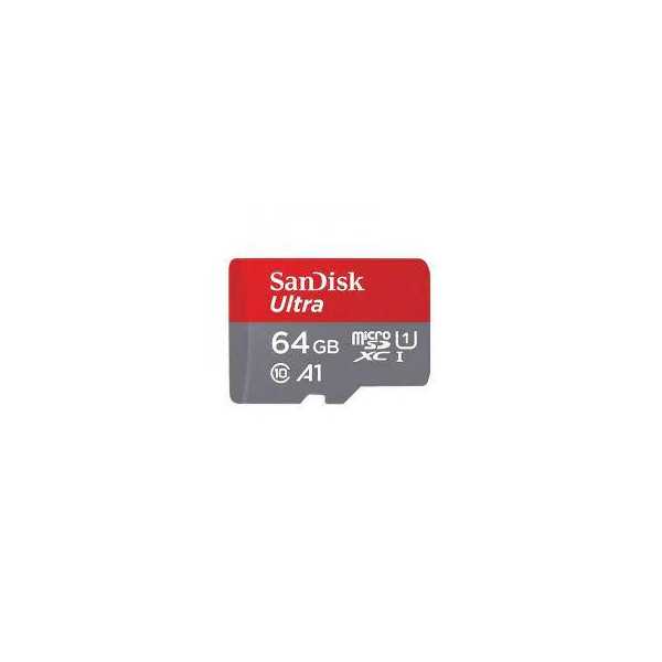 MEMORY MICRO SDHC 64GB UHS-I/SDSQUAB-064G-GN6IA SANDISKAS