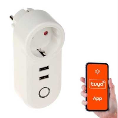 SMART HOME WIFI SMART SOCKET/USB ATLO-P1U2-TUYA GENWAY