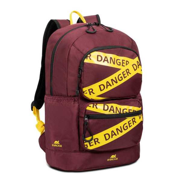 NB BACKPACK URBAN 14L 13,3"/5421 BURGUNDY RED RIVACASE