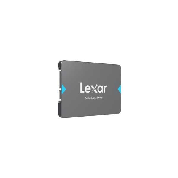 SSD|LEXAR|NQ100|960GB|SATA 3.0|Rašymo greitis 500 MB/sek|Nuskaitymo greitis 550 MB/sek|2,5"|LNQ100X960G-RNNNG