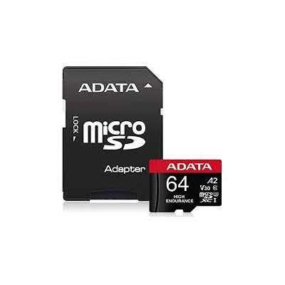 MEMORY MICRO SDXC 64GB W/ADAP./AUSDX64GUI3V30SHA2-RA1 ADATA