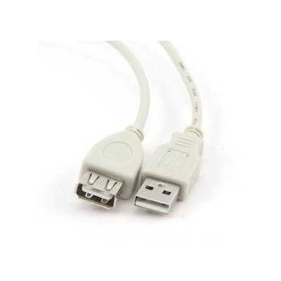 CABLE USB2 EXTENSION AM-AF/CC-USB2-AMAF-75CM/300 GEMBIRD