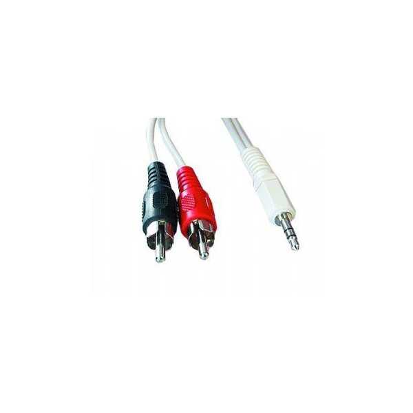 CABLE AUDIO 3.5MM TO 2RCA 1.5M/CCA-458 GEMBIRD