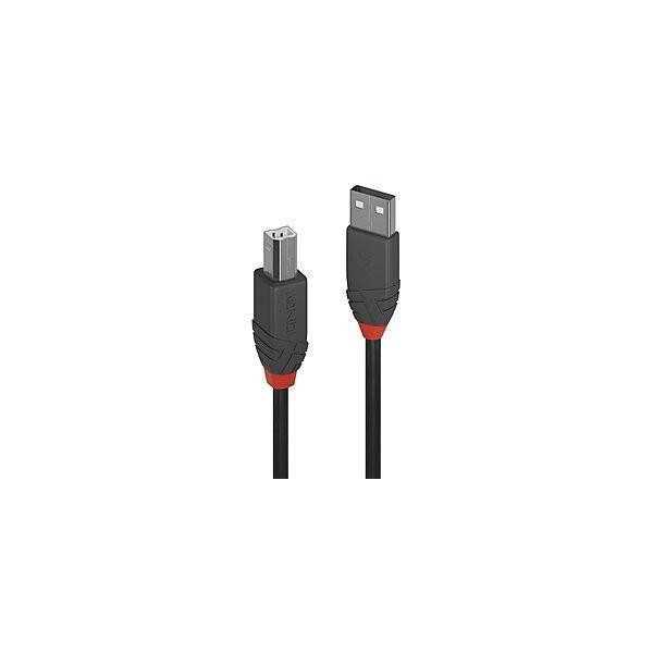 CABLE USB2 A-B 5M/ANTHRA 36675 LINDY