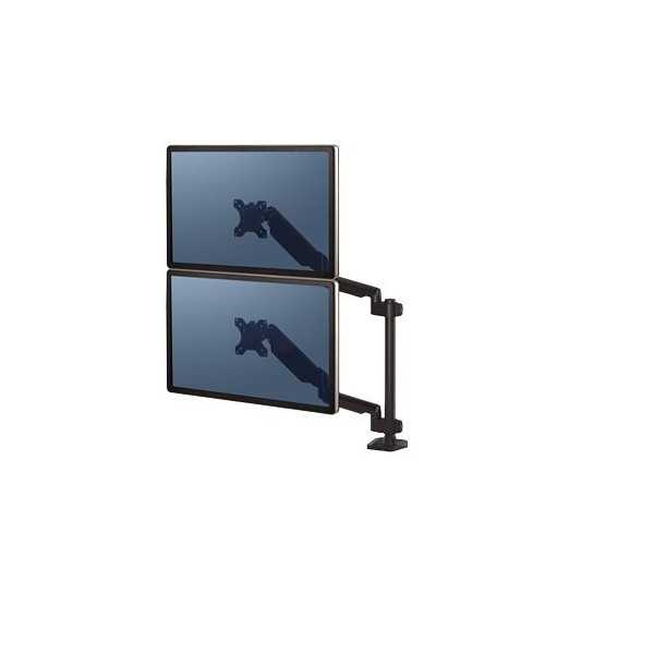 MONITOR ACC ARM DUAL/PLATINUM 8043401 FELLOWES