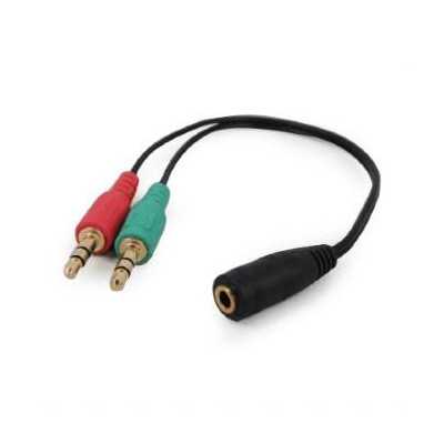 CABLE AUDIO 3.5MM SOCKET TO/2X3.5MM PLUG CCA-418 GEMBIRD