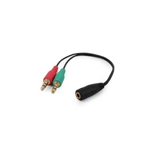 CABLE AUDIO 3.5MM SOCKET TO/2X3.5MM PLUG CCA-418 GEMBIRD