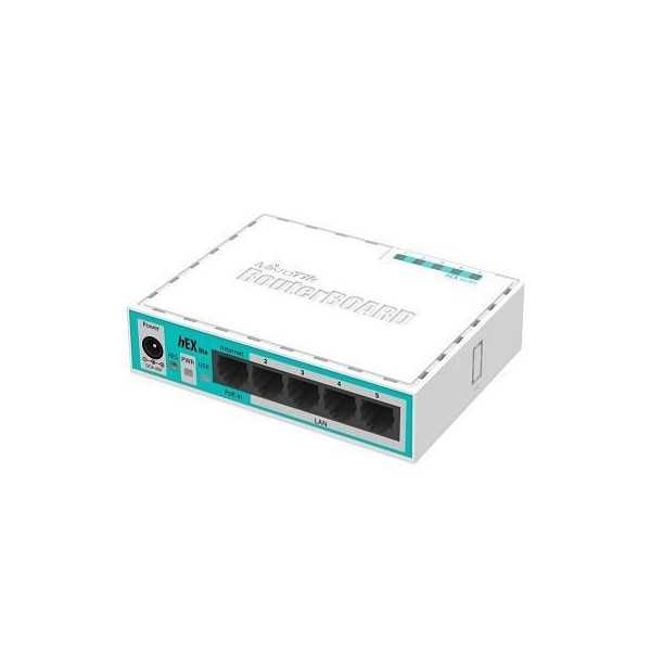 NET ROUTER 10/100M 5PORT/HEX LITE RB750R2 MIKROTIK