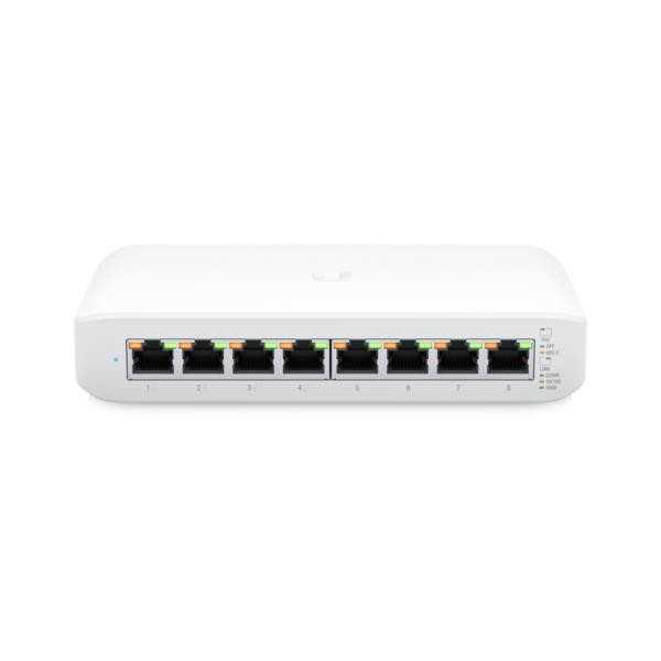 Switch|UBIQUITI|Lite 8 PoE|Type L2|Desktop/pedestal|8x10Base-T / 100Base-TX / 1000Base-T|PoE+ ports 4|USW-LITE-8-POE