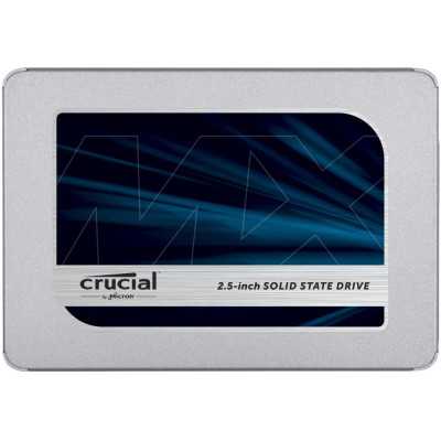 SSD|CRUCIAL|MX500|2TB|SATA 3.0|TLC|Write speed 510 MBytes/sec|Read speed 560 MBytes/sec|2,5"|MTBF 1800000 hours|CT2000MX500SSD1