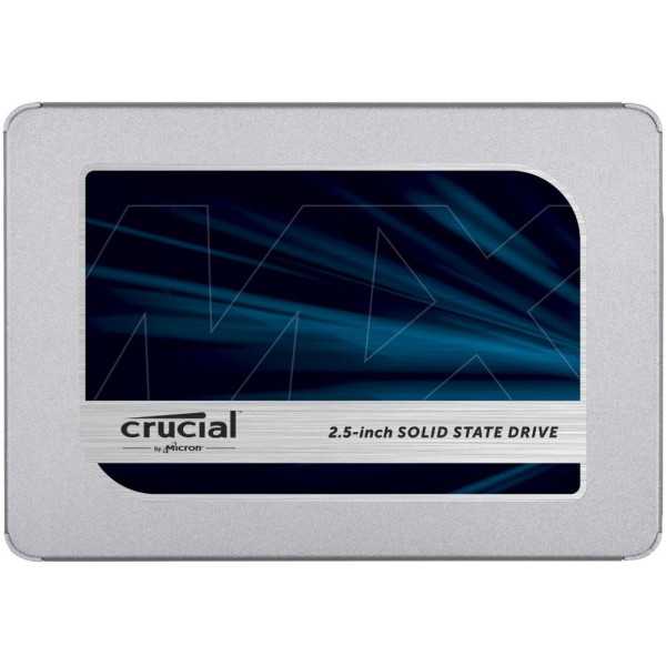 SSD| CRUCIAL |MX500|2TB|SATA 3.0|TLC|Rašymo greitis 510 MB/sek|Nuskaitymo greitis 560 MB/sek|2,5"|MTBF 1800000 valandų|CT2000MX5