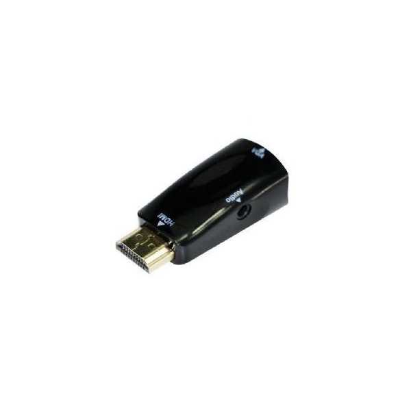 I/O ADAPTER HDMI TO VGA/A-HDMI-VGA-02 GEMBIRD