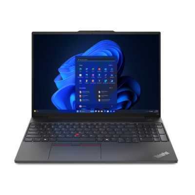 Lenovo | ThinkPad E16 Gen 2 | Black | 16 " | IPS | WUXGA | 1920 x 1200 pixels | Anti-glare | Intel Core U7 | 155H | 16 GB | SO-D