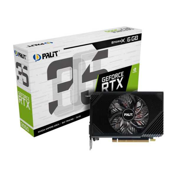 Graphics Card|PALIT|NVIDIA GeForce RTX 3050|6 GB|GDDR6|96 bit|PCIE 4.0 16x|GPU 1442 MHz|Single Slot Fansink|1xHDMI|1xDisplayPort