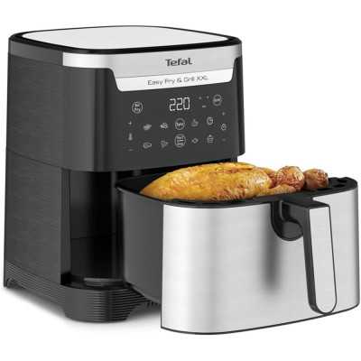 TEFAL Easy Fry and Grill XXL Fryer | EY801D | Power 1830 W | Capacity 6.5 L | Black/Stainless Steel