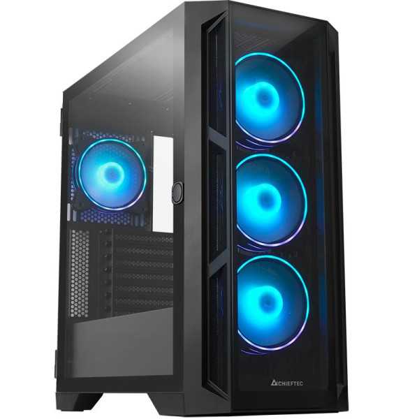 Case|CHIEFTEC|APEX ARGB|MidiTower|Not included|ATX|MicroATX|MiniITX|Colour Black|GA-01B-TG-OP