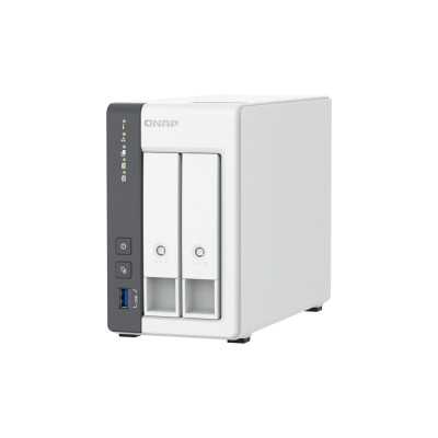 QNAP 2-bay 2.5 GbE NAS with Integrated NPU | TS-216G | ARM 4-core | Cortex-A55 | Processor frequency 2.0 GHz | 4 GB