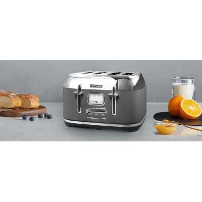 Muse Bread Toaster | MS-131DG | Power 1800 W | Number of slots 4 | Housing material Stainless Steel