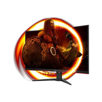 AOC | Curved Gaming Monitor | C32G2ZE | 31.5 " | VA | FHD | 16:9 | 240 Hz | 1 ms | 1920 x 1080 | 300 cd/m | Headphone out (3.5mm