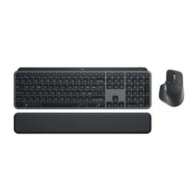 KEYBOARD +MOUSE COMBO MXKEYS S/BLACK 920-011614 LOGITECH