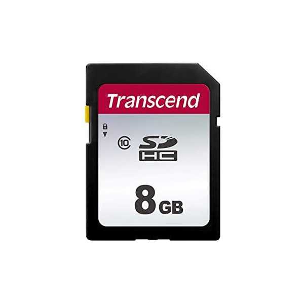 MEMORY SDHC 8GB C10/TS8GSDC300S TRANSCEND